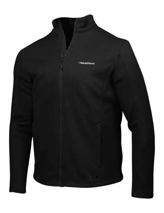 OGIO Blacktop Grit Fleece Jacket w/RehabVisions Logo