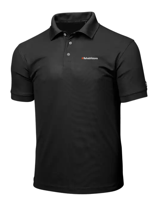 OGIO Blacktop Caliber 2.0 Polo w/RehabVisions Logo