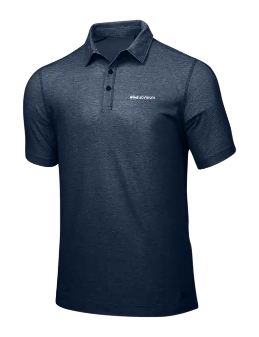 OGIO Navy ONYX Polo w/RehabVisions Logo