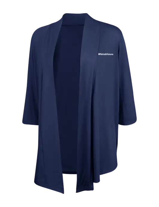Dress Navy Blue Womens Concept Shrug w/RehabVisions Logo