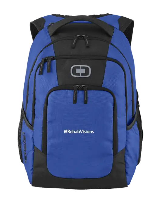 OGIO Cobalt Logan Laptop Backpack
 w/RehabVisions Logo