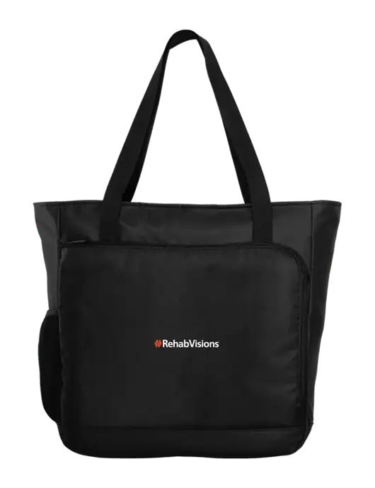 City Black Laptop Tote w/RehabVisions Logo