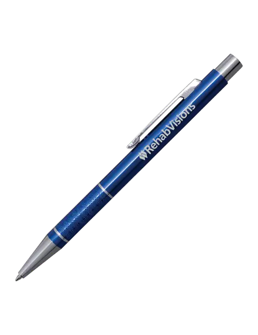 St George Blue Pen - Blue Ink w/RehabVisions Logo