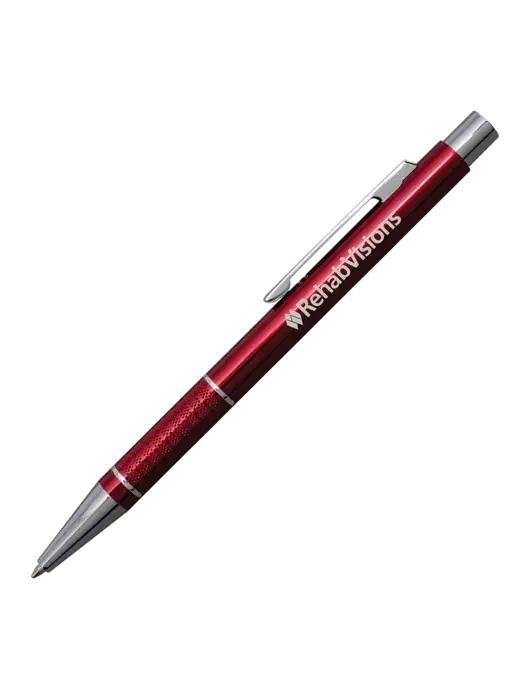 St George Red Pen - Blue Ink w/RehabVisions Logo