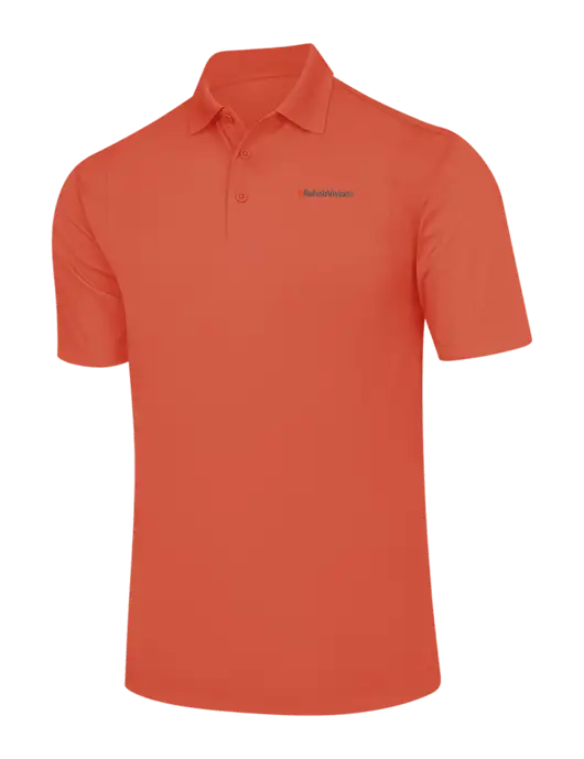 Orange Micropique Sport-Wick Polo w/RehabVisions Logo