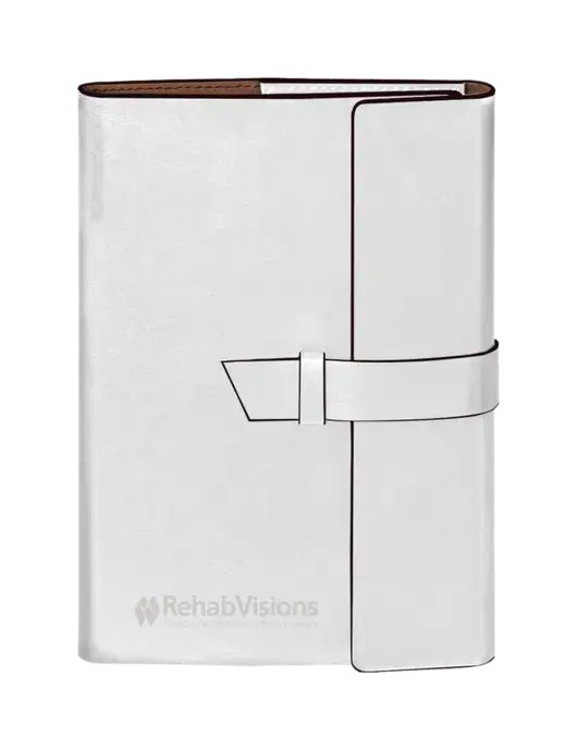Fabrizio White 6.875 x 9.56 Portfolio w/RehabVisions Logo